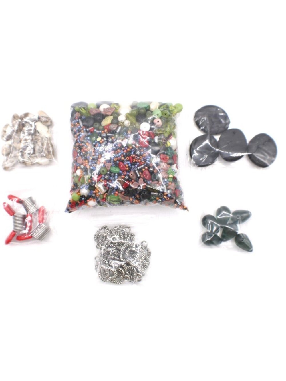 Jewelry Making Bead Lot Mixed Styles Craft Assortment Seed Bead Specialty Charms